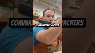 Home Depot Guy hypes up "Commanders vs. Packers" over the intercom
