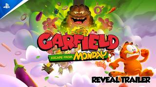 Garfield: Escape from Monday - Reveal Trailer | PS5 Games