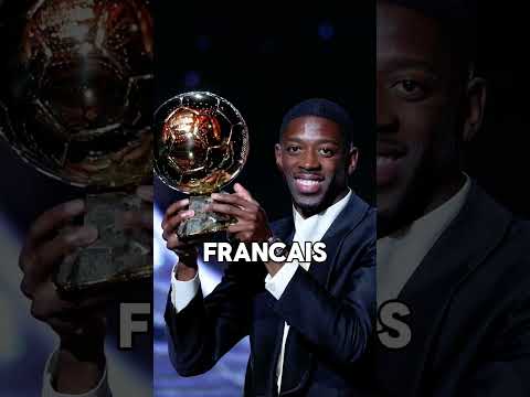pourquoi Ousmane Dembélé a pleuré en remerciant sa mère au ballon d'or ? 😢🌕 #football #dembele #psg