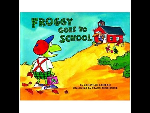 FROGGY GOES TO SCHOOL Read Along Aloud Story Audio Book for Children and Kids - YouTube