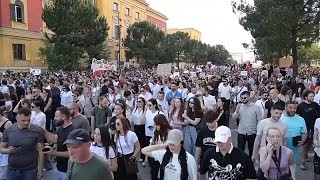YouTube video thumbnail: Protests Against Luxury Resort in Albania Linked to Jared Kushner Now in Second Day