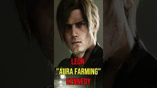 LEON "AURA FARMING" KENNEDY !!! Uffff  #residentevil #leonkennedy #leonkennedyedit