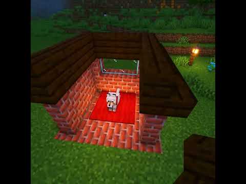 Minecraft: House for my Dog!🥺