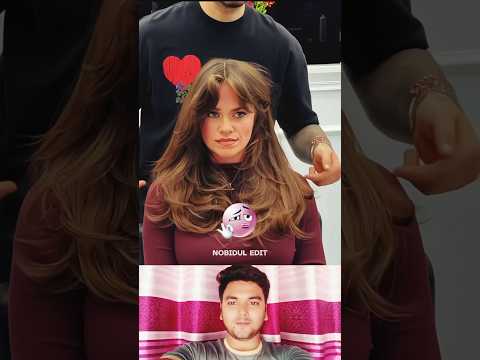 Power of haircut 😱 | Girls hair style #shorts #trending #viralshorts #style #sidecut #streetcuts