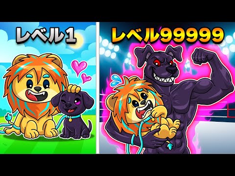 犬を超ムキムキになるまで筋トレさせてみた結果...！？【 ロブロックス Roblox 】