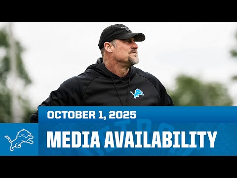 Dan Campbell Press Conference | Oct. 1, 2025