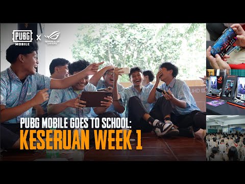 PUBG X AKADEMI GARUDAKU | Keseruan PUBG MOBILE Goes To School Week 1
