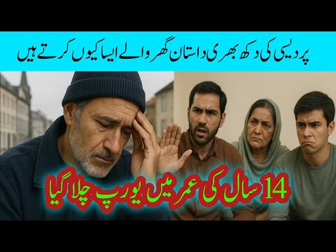 پردیسی کی دکھ بھری داستان #foryoupagereels #adnanstoree #storywithadnan #khanewalcity #adnanstore