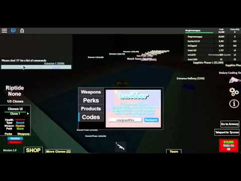 Roblox The Clone Factory Codes 07 2021 - codes for clone tycoon 2 in roblox