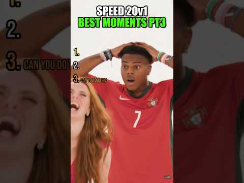 RANKING Best IShowSpeed 20v1 Moments EVER PART 3!💌💓 #shorts