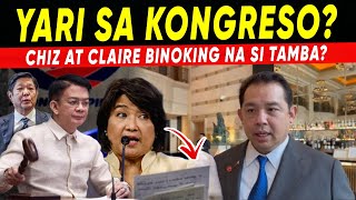 JUST IN : NAGPANIK Lahat sa K0NGRES0? BUMALIKTAD na CHIZ at PALASYO Tina P0s SI TAMBA sa KAMARA? 