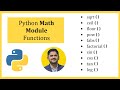Python Math Functions and Their Uses