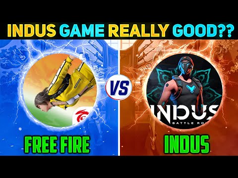 Free Fire Vs Indus Battle Royale Full Comparison 🤯 || Indus Really Better Than BGMI & Free Fire ?