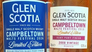 Glen Scotia 2018 vs 2026 Ruby Port - Whisky Wednesday
