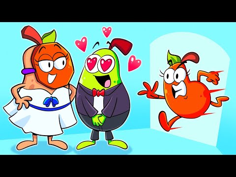 بيرو يتزوج! عروس مزيفة وحفل زفاف ساحر || زوجان من الكمثرى