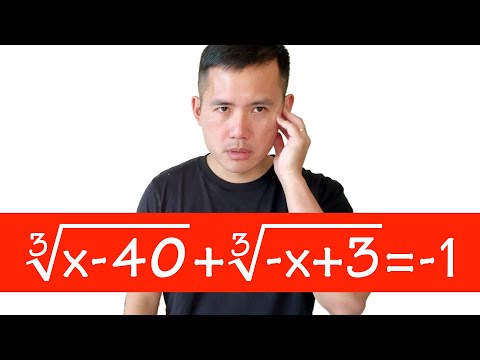The perfect trick to solve this equation (two-cube-root!)