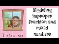 Converting Improper Fractions and Mixed Numbers