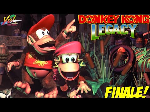 Donkey Kong Legacy! Donkey Kong Country 2! Finale! - YoVideogames
