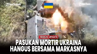 Markas Mortir Ukraina di Volchansk Dibakar Resimen 1009 Rusia