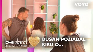 Dušan sa pýta Kiky, či bude jeho priateľkou? | Love Island SK&CZ 2025