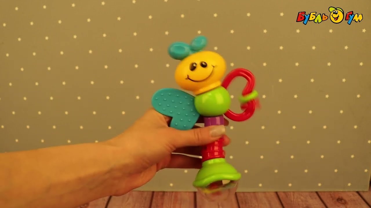 Погремушка Умка Пчелка - видео