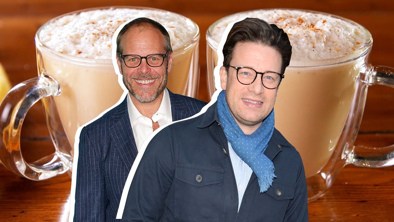 Alton Brown Vs. Jamie Oliver: Whose Eggnog Is Better?