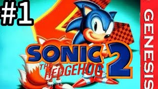 Sonic The Hedgehog 2 Emerald Hills Gameplay