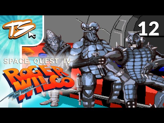 EVIL BIKER GANG | Space Quest 4: Roger Wilco and the Time Rippers (BLIND) #12