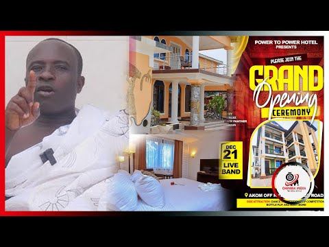 LIVE:Owabi Komfo),Nana Yaw Appiah Unve!ls His Newly Built State Of The Art Hotel In Gránd Style