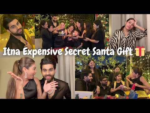 Itna Expensive Secret Santa Gift! 🎅 🎁 | Christmas Celebration 🎄| Nita Shilimkar | @GURDEEPRAI