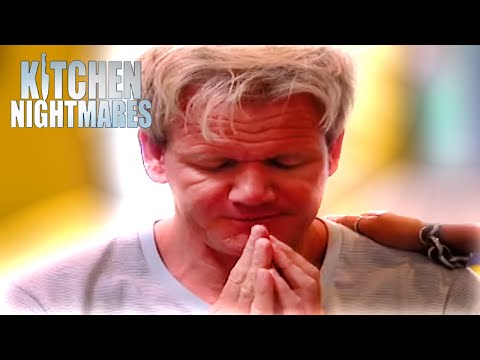 let's say a prayer for gordon as he noms on this food 🙏 | Kitchen Nightmares | Gordon Ramsay