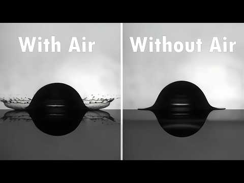 Why Don't Liquids Splash In a Vacuum?