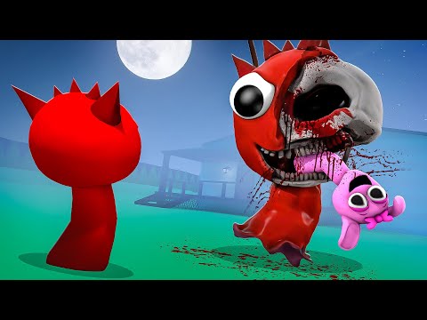 RADDY SPRUNKI VS HORROR RADDY PHASE In Garry`s mod