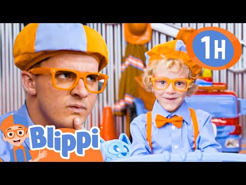 Blippi's Car Playdate! | BEST OF BLIPPI! | Learn Colors and Science with Blippi!