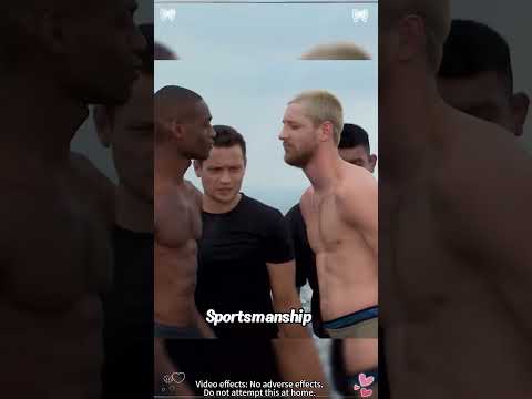 Sportsmanship in boxing🥊🥰#boxing #foryou #ufc #mma #respect