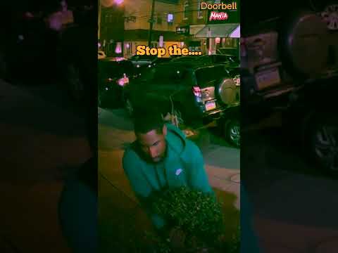 Even His Girlfriend WARNED Him (Caught On Ring Camera) #shorts
