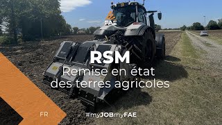 Vidéo - FAE RSM - RSM/HP - Le broyeur de pierres FAE pour les travaux exigeants au travail avec un tracteur Valtra