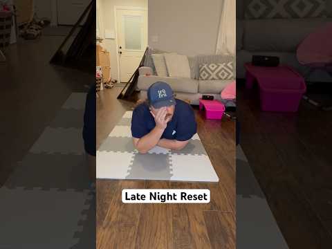 Late night house reset #Parents #Kids #Marriage #Clean