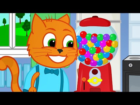 🔴 Cats Family LIVE: Familia de Gatos - La Máquina Gumball Dibujos Animados en Español