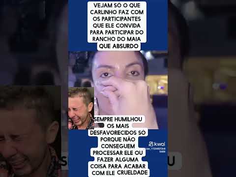 Carlinhos,maia joga bebida na cara de funcionária 👿👿.