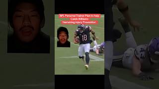 Milli Training Plan for Caleb Williams Hamstring Injury #injuryprevention #football #nfl #nflnews