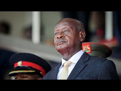 YouTube video thumbnail: Uganda's NRM Endorses Museveni as Candidate for 2026 Presidential Election