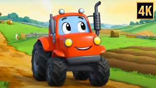 Wheels On The Tractor - Nursery Rhymes & Learning Songs for Kids