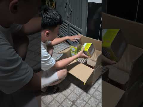 Bắn Pháo Hoa Bộ Quốc Phòng chuẩn bị cả thùng để bắn mong cho năm mới đại phát 2025