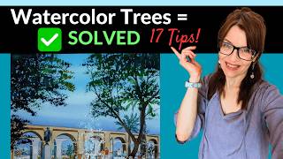 Watercolor Trees! (17 of my BEST Tips and Tricks)