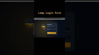ServiceNow Login Screen (Interactive Lamp Pull-Cord UI) #shots