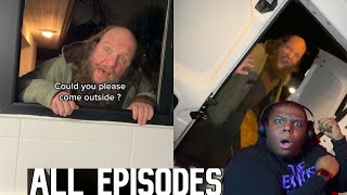 The Psycho At My Door! 😱| All Episodes (1-3) Full Version (REACTION)