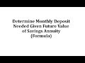 Annuity Calculations Using TI-84 TVM Solver