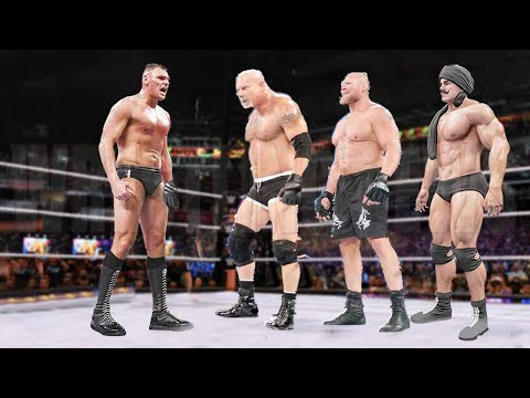 Gunther vs Goldberg Dara Singh Brock Lesnar Match