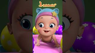 বিছানায় দশটি রঙিন বল - Ten in a bed Baby Song | Bengali Rhymes for Kids | Infobells #teninthebed